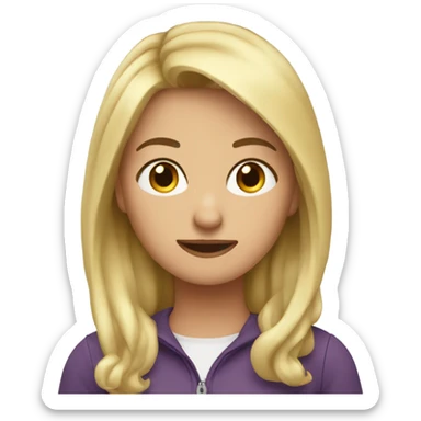 Leah halton  sticker