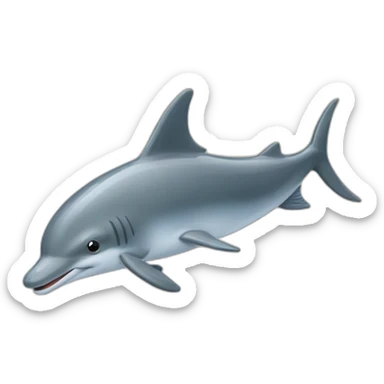 Dauphin bière  sticker