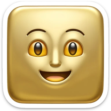 I need emoji "like" with a golden squarel  sticker