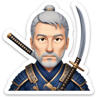 Vigilant Samurai sticker