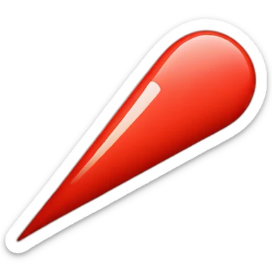 Red Exclamation point sticker