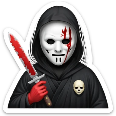 ghostface killer  sticker