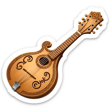 magical mandolin sticker
