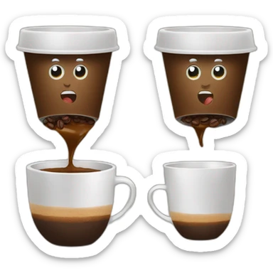 coffee cupping sticker