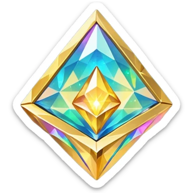fantasy magic inventory emoji low poly  sticker