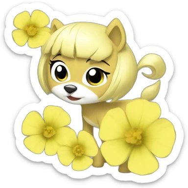 Buttercup-powerpuffgirls sticker