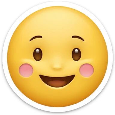 I want a cute squishy emoji sticker