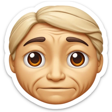 a thousand wrinkles with a twist sticker