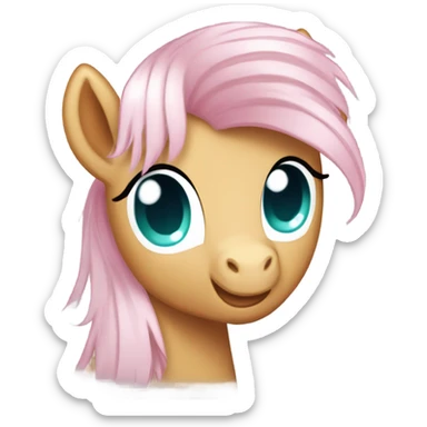 fluttershy my little pony sticker