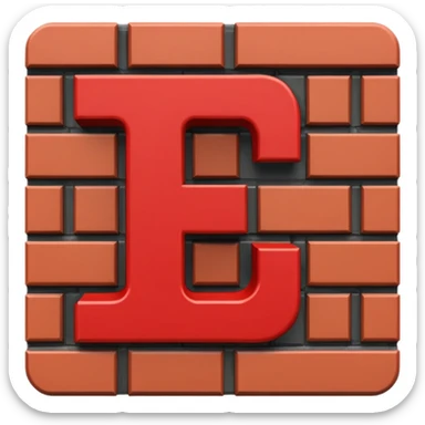 The letter: L alone  sticker