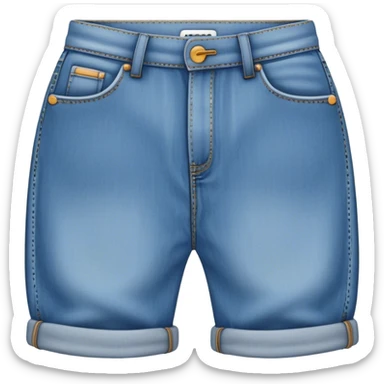 an emoji sagging baggy jeans sticker
