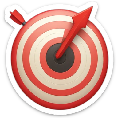 red-target-with-red-arrow-bullseye sticker