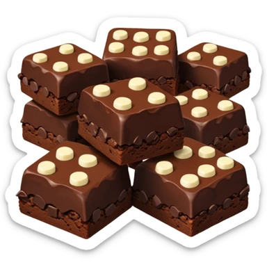 Triple Chocolate Brownie Bites sticker