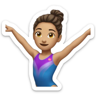 gymnaste sticker