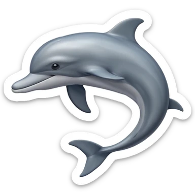 Kardszárnyú delfin sticker