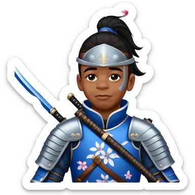 Samurai Warrior sticker