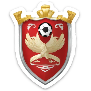  escudo de futbol de huracan sticker