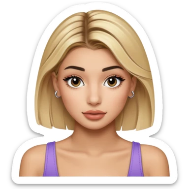 hailey bieber 2025 rhode skin sticker