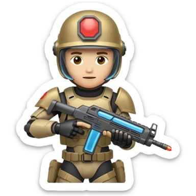  shooter game sticker
