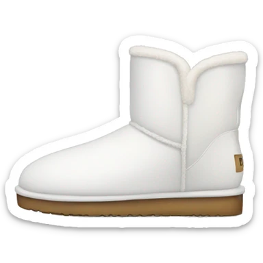 white uggs sticker