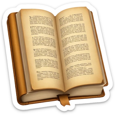 Dictionary sticker