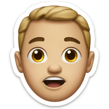 Italian cry baby  sticker