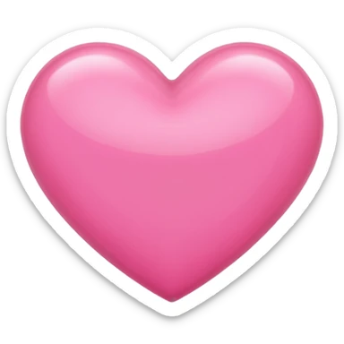 Coração rosa sticker