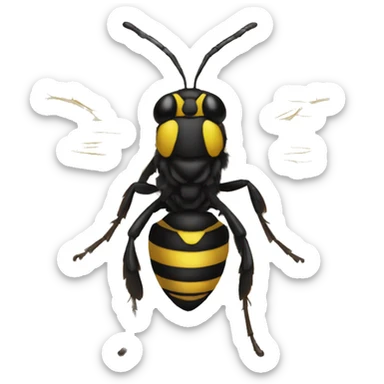 Wasp sticker