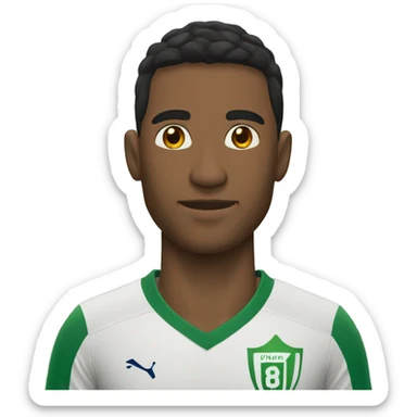 Jugador de fútbol  sticker