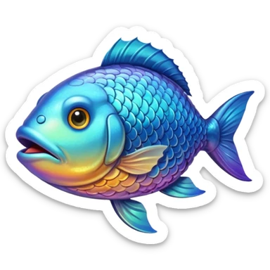 smelly fish sticker