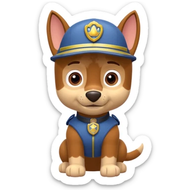 Ruben de la part patrouille fait ruben de la pat patrouille  sticker