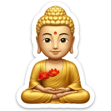 Buddha sticker