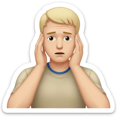 hitler doing facepalm sticker