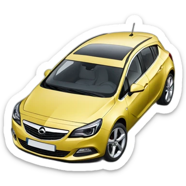 opel astra sticker