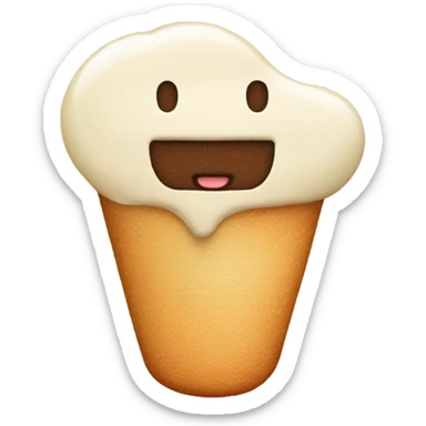 ice cream in toast sticker