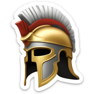 Roman Warrior Helmet sticker
