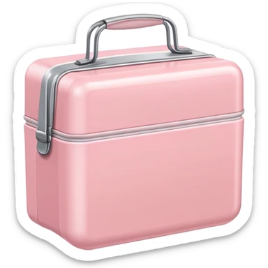 Light pink lunchbox  sticker