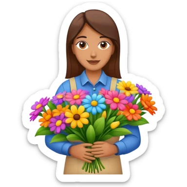 Florist sticker