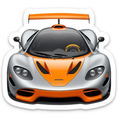 mclaren F1 car sticker