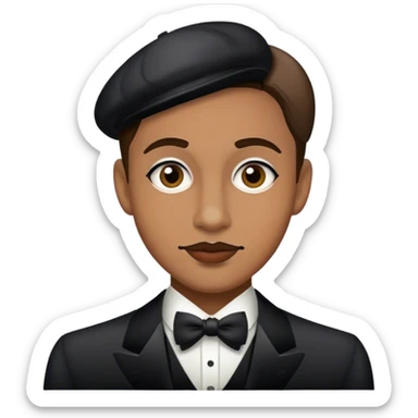 Allen Emcee from cabaret sticker