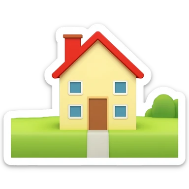 a messy house sticker