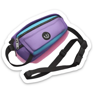 Lululemon fannypack sticker