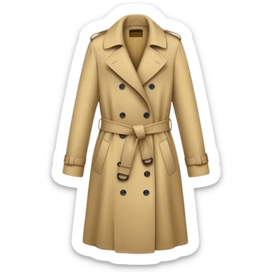 trenchcoat beige sticker