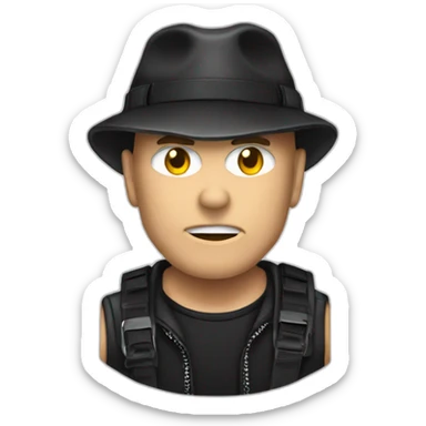 James Hatfield from Metallica sticker