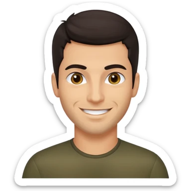 Albanian guy sticker