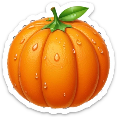 mandarin sticker