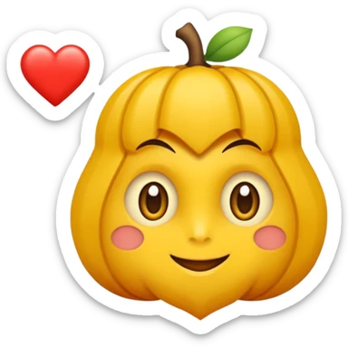 یک ایموجی مرد که با لبخند سرش را بالا و پایین می برد  sticker