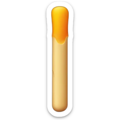 Match stick sticker
