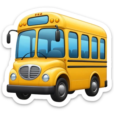 bus escolar sticker