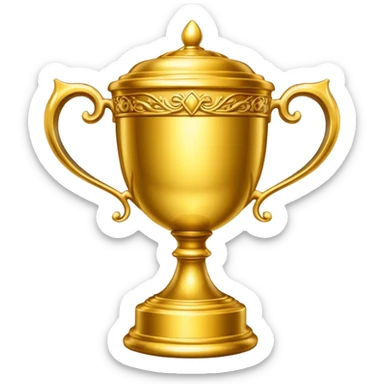 Winner's cup sticker